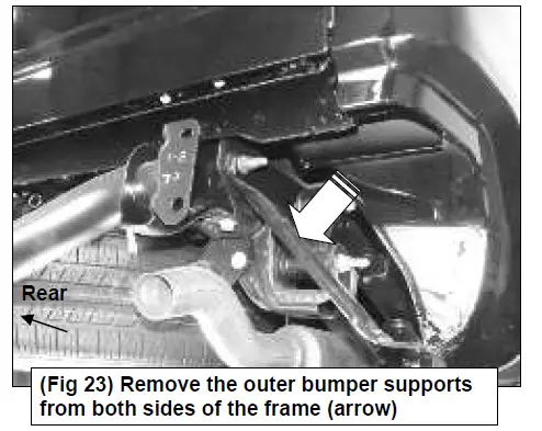 BODY ARMOR GM-2966 2018-2020 F150 Ambush Series Rear Bumper 24