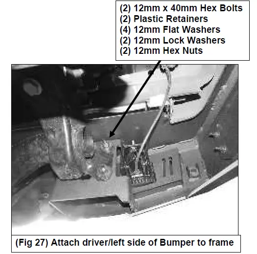 BODY ARMOR GM-2966 2018-2020 F150 Ambush Series Rear Bumper 28