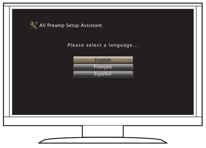 marantz AV Pre Tuner AV7706 - Turn on the Pre Tuner 1