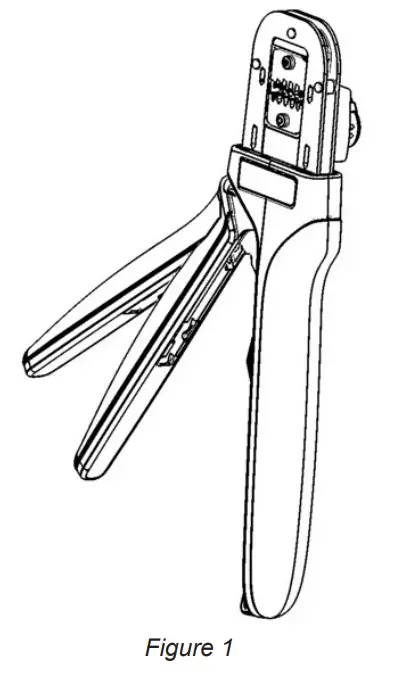 samtec CAT-HT-169-1620-13 Straight Action Hand Tool - fig 1