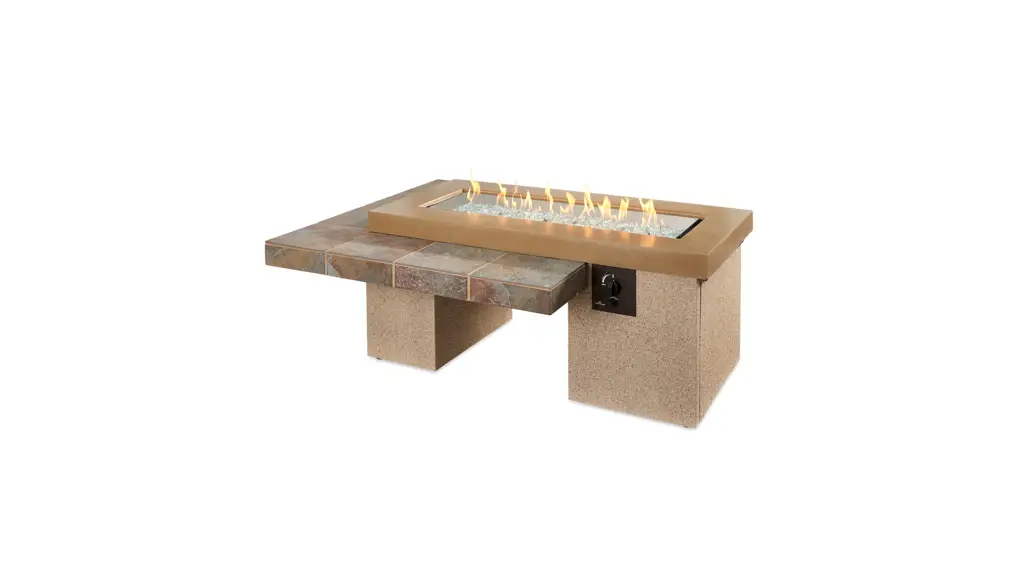 The Outdoor Greatroom Company Upt-1242-iro Uptown Fire Pit Table Instruction Manual