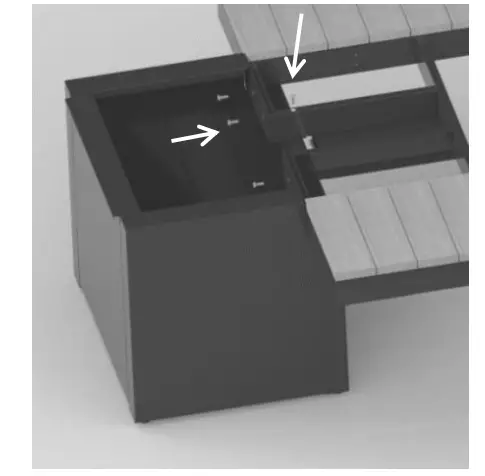 THE OUTDOOR GREATROOM COMPANY UPT-1242-IRO Uptown Fire Pit Table - Figure 2