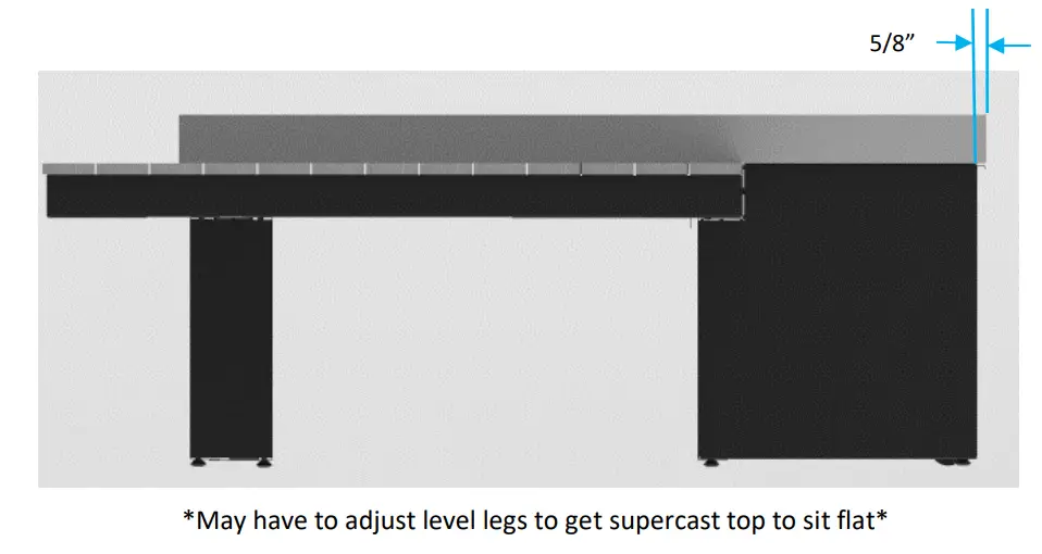 THE OUTDOOR GREATROOM COMPANY UPT-1242-IRO Uptown Fire Pit Table - Figure 4