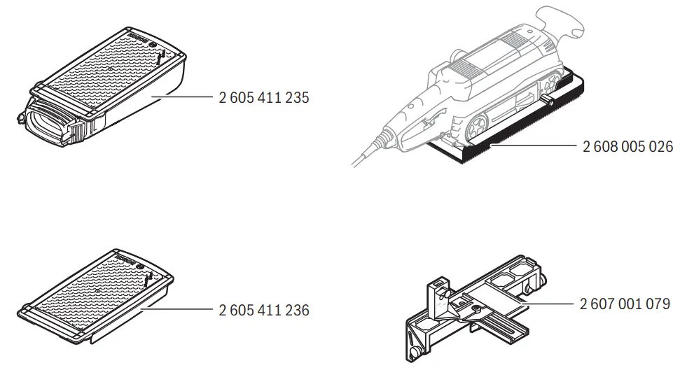 BOSCH PBS 75 A 3 Inch Electric Belt Sander - Fig 3