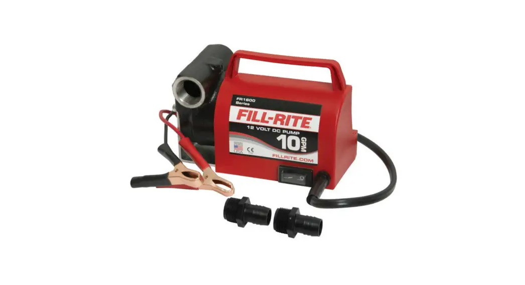 Fill-rite Fr1600 Series Diesel Fuel Transfer Pumps Installation Guide