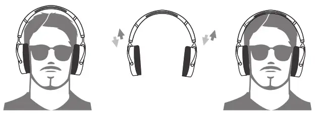 HIFIMAN DEVA Over Ear Full Size Open Back Planar Magnetic Headphone - Headband Adjustment