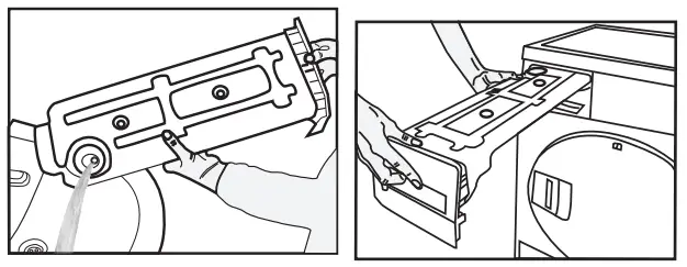 beko B3T6924WS Dryer - Cleaning the sensor 1