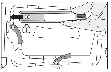 beko B3T6924WS Dryer - Cleaning the sensor 4