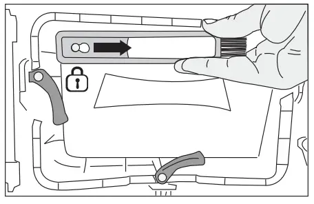 beko B3T6924WS Dryer - Cleaning the sensor 6