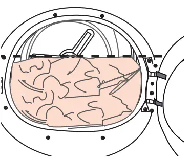 beko B3T6924WS Dryer - Correct load capacity