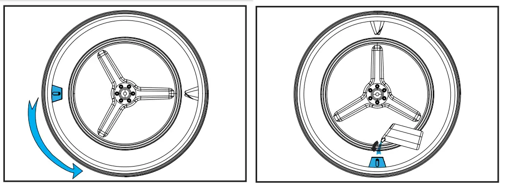 beko B3T6924WS Dryer - Filling the water tank