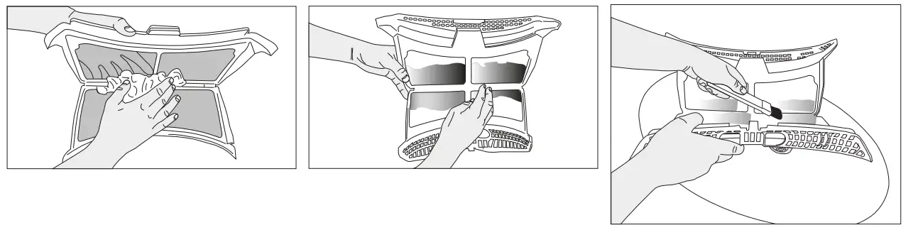 beko B3T6924WS Dryer - outer and inner