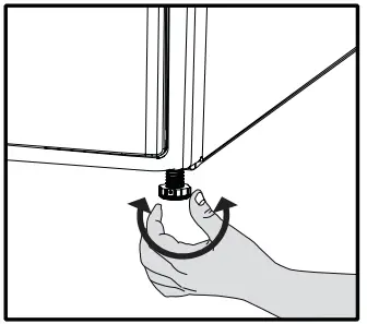 beko B3T6924WS Dryer - stands