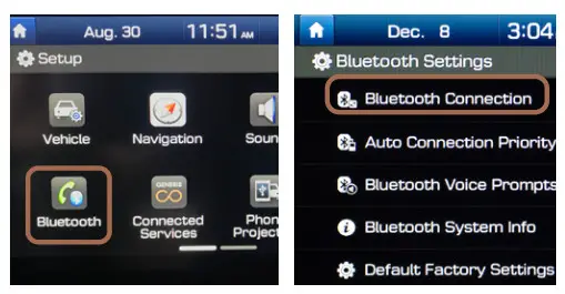 GENESIS G70 Car - Bluetooth