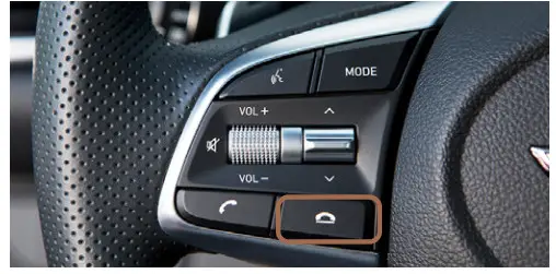 GENESIS G70 Car - end the call