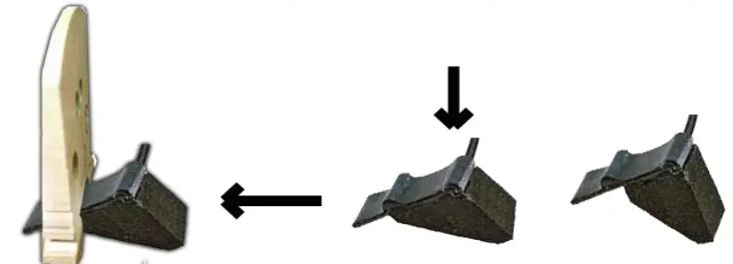 TAP VIS-BDE Acoustical Violin Pickup - Fig1