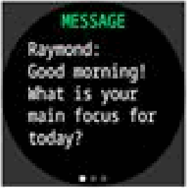 Lige Smartwatch - Message Notification