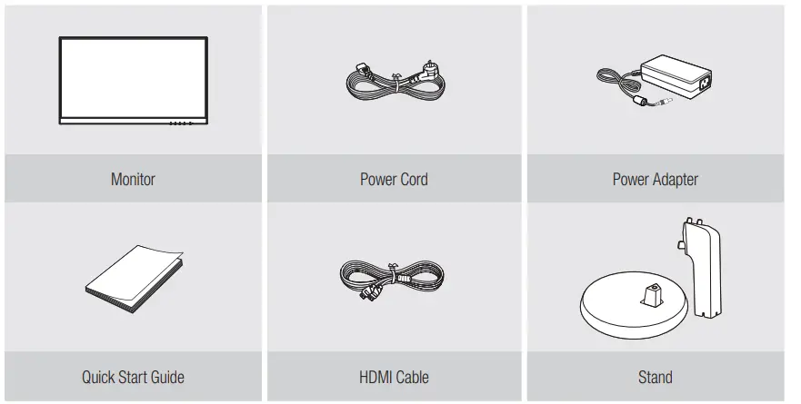 Hanwha Techwin SMT-2212 Security Led Monitor - PACKAGE