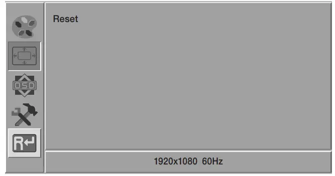 Hanwha Techwin SMT-2212 Security Led Monitor - SETTINGS 6