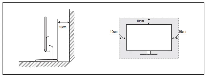 Hanwha Techwin SMT-2212 Security Led Monitor - Vertical 2