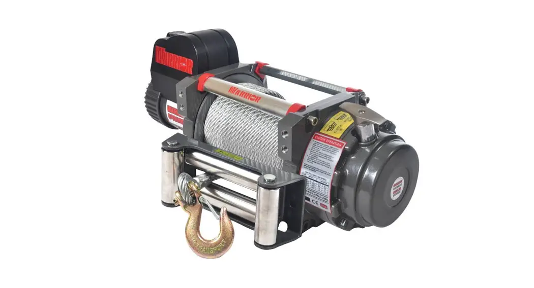 Warrior 6000en 24v Electric Winch With Steel Cable Instruction Manual