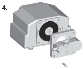 Oase AquaOxy 450 Instruction Manual - Product Overview - Remove the diaphragm chamber (D) fitted with four screws