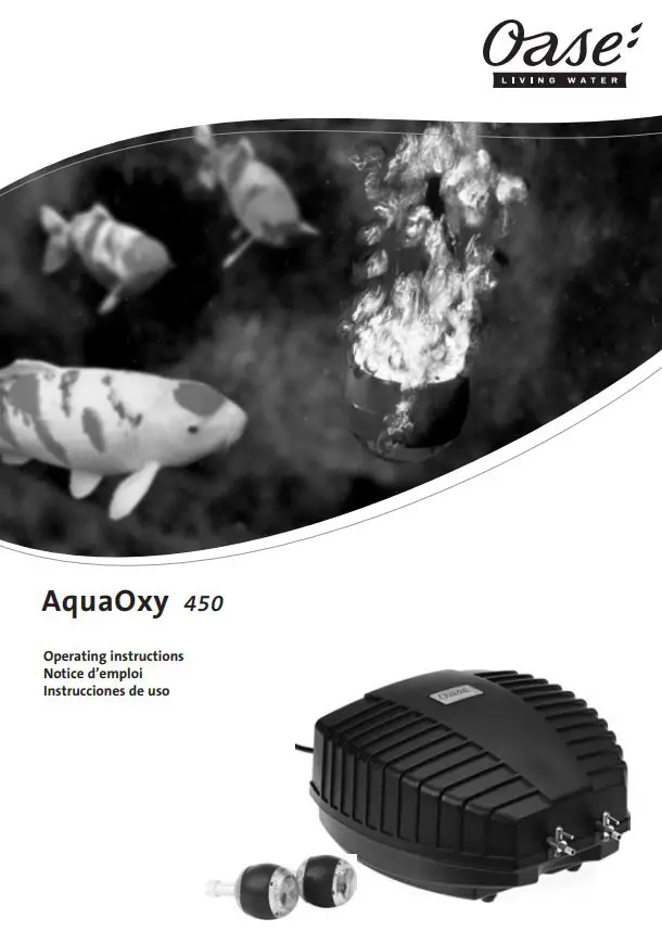 Oase AquaOxy 450 Instruction Manual
