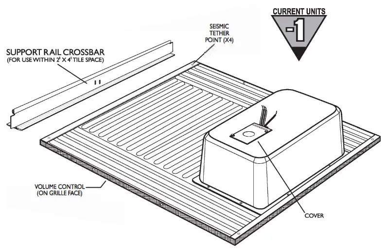 BOGEN ACD2X2 Amplified Drop-In Ceiling Speaker