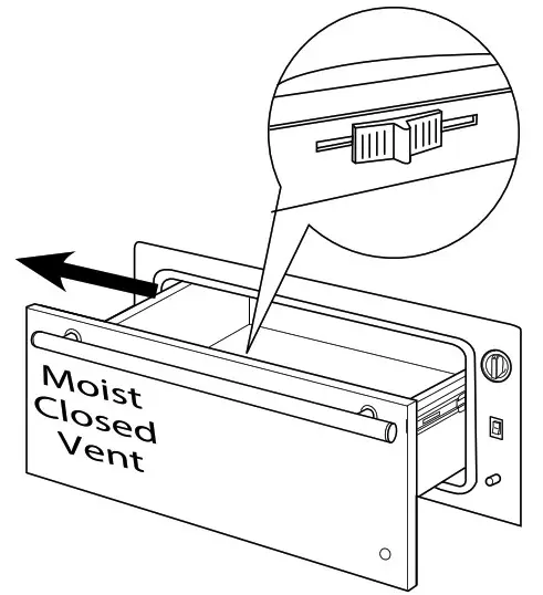 MONOGRAM Electric Warming Drawer -Moist Foods