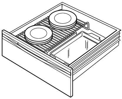 MONOGRAM Electric Warming Drawer -Rack1