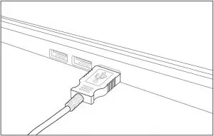 Charging the Battery (continued) B