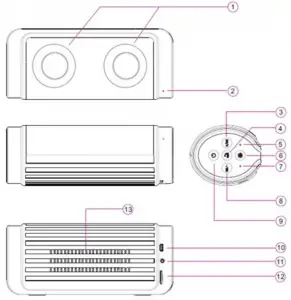 MusicMan-Bluetooth-BT-X26 LED-Light-Soundstation