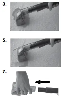 Bissell 9500-P Proheat 2X Cleanshot professional - Deep reach tool attachment