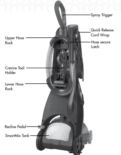 Bissell 9500-P Proheat 2X Cleanshot professional - Product view2