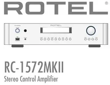 ROTEL Stereo Control Amplifier Owner's Manual