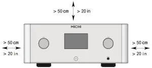 Michi X5 Stereo Integrated Amplifier - FIGURE 1