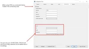SMARTWITNESS CP4S 4 Channel HD Vehicle DVR - Connectivity Tab