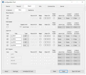 SMARTWITNESS CP4S 4 Channel HD Vehicle DVR - MISC 1