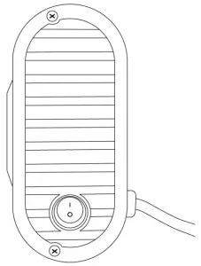 PAMAPIC Infrared Heater JHB 1500R - digital screen