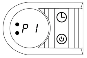 PAMAPIC Infrared Heater JHB 1500R - power button 1