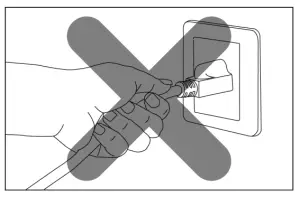 PAMAPIC Infrared Heater JHB 1500R - power cable