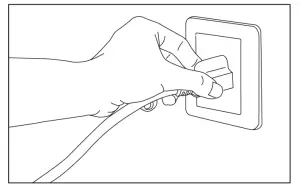 PAMAPIC Infrared Heater JHB 1500R - power strip
