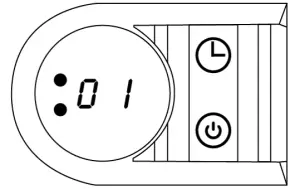 PAMAPIC Infrared Heater JHB 1500R - power switch 1