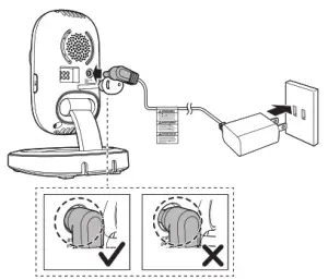 vtech RM5752 Wi Fi 1080P Video Monitor - Connect and power