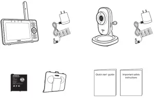 vtech RM5752 Wi Fi 1080P Video Monitor - box