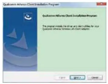 FEBSmart FS-AC60BT PCI Express Wireless AC Dual Band WiFi Bluetooth Adapter Installation Guide - Click Next