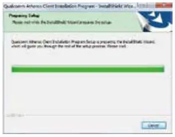 FEBSmart FS-AC60BT PCI Express Wireless AC Dual Band WiFi Bluetooth Adapter Installation Guide - Waiting for preparation files ready