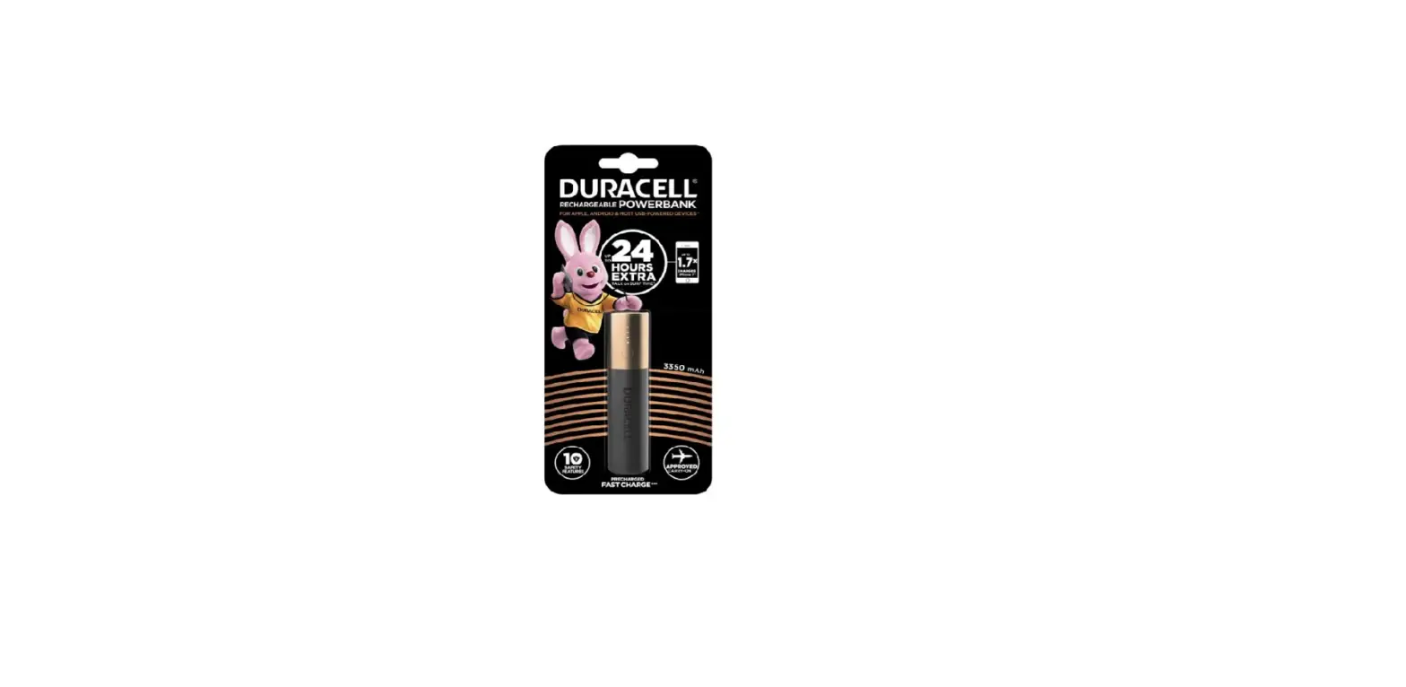 Duracell 3350 Mah Rechargeable Powerbank User Manual Duracell 3350 Mah Rechargeable Powerbank User Manual