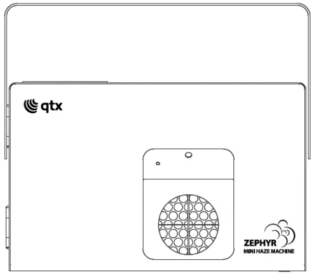 qtx 160 494UK Zephyr Compact Haze Machine