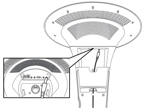 Singing Machine ISM1080XX WiFi Enabled Pedestal System - Connect the unit as described 2